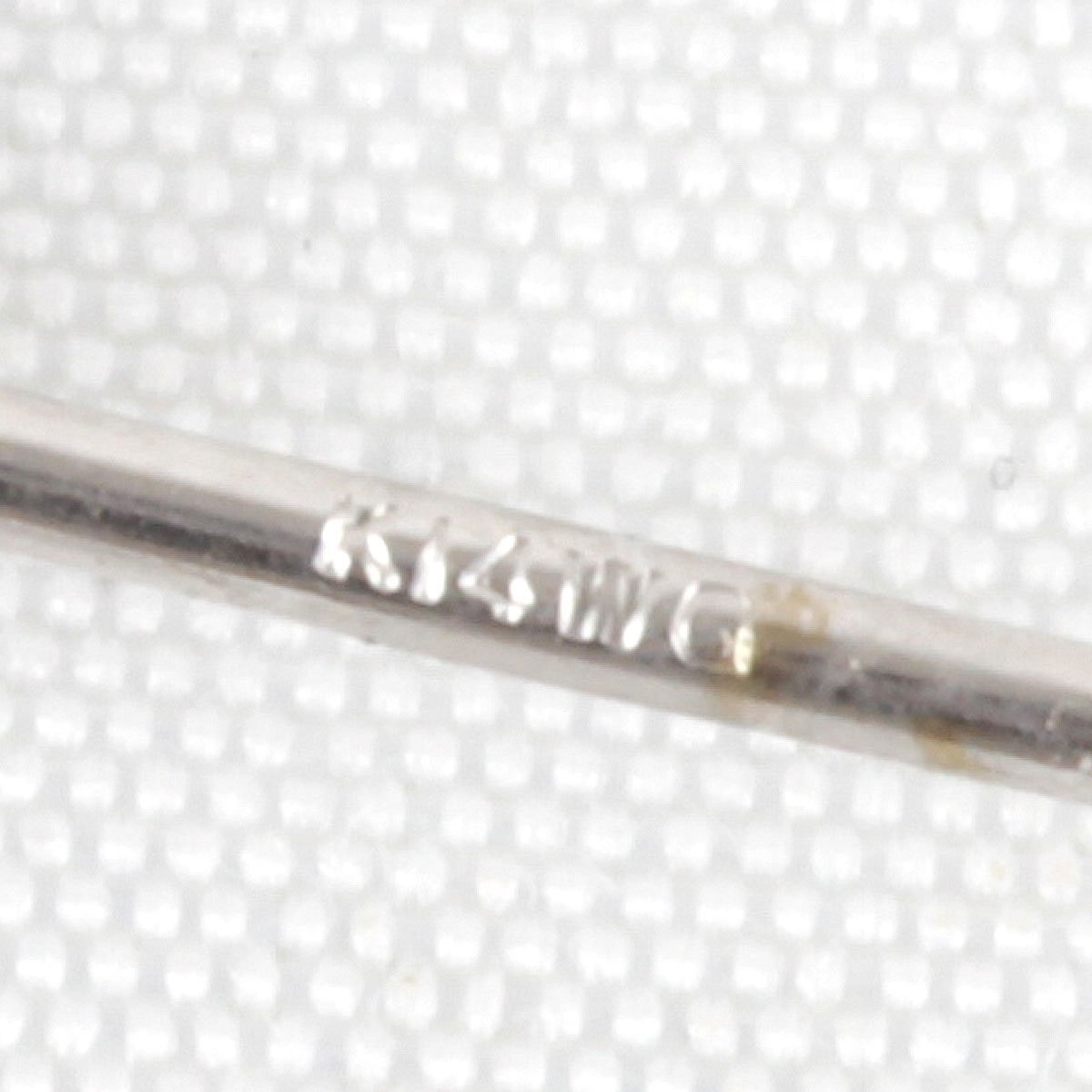 美品『USED』 K14WG フープ ピアス 1.2g