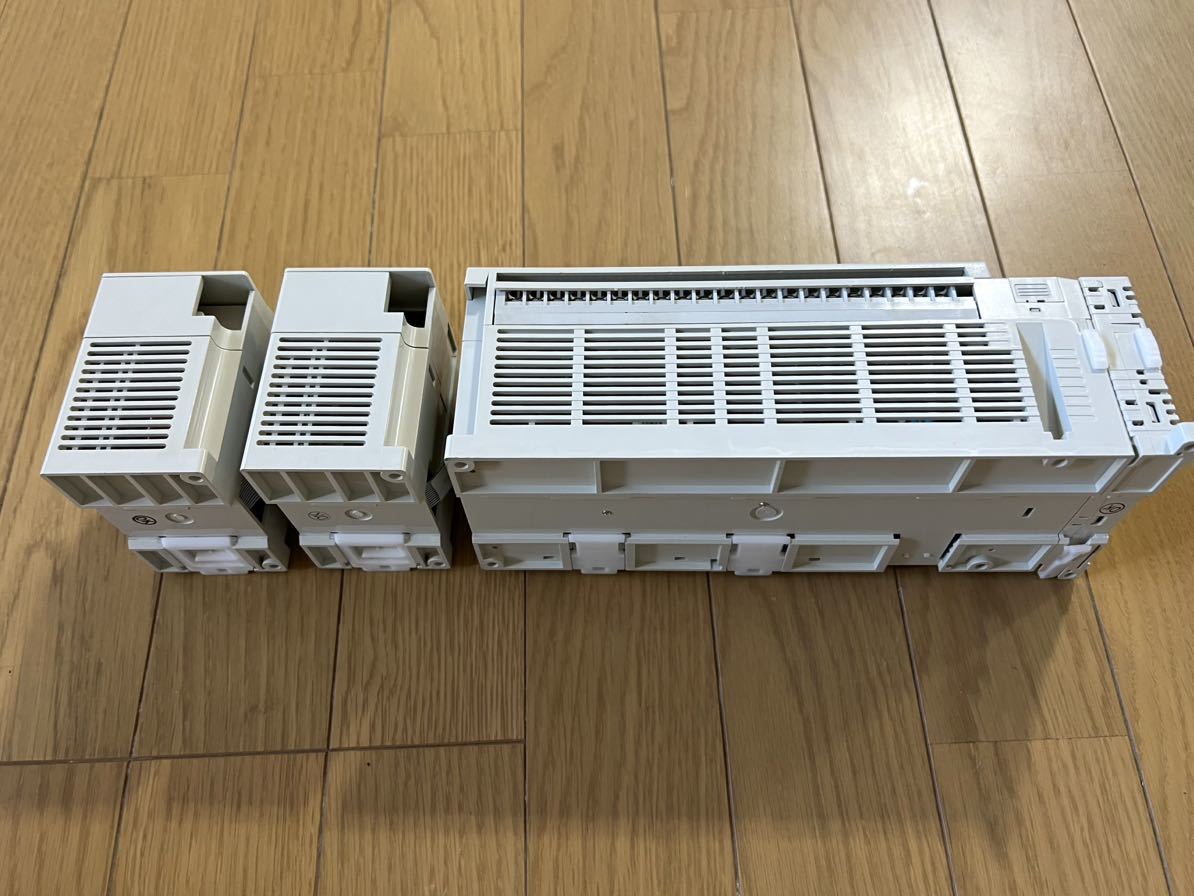 Mitsubishi 三菱電機　PLC シーケンサ　FX3U-485ADP-MB FX3U-64MT/ES FX3U-4AD FX3U-ENET-L ４点セット。_画像9