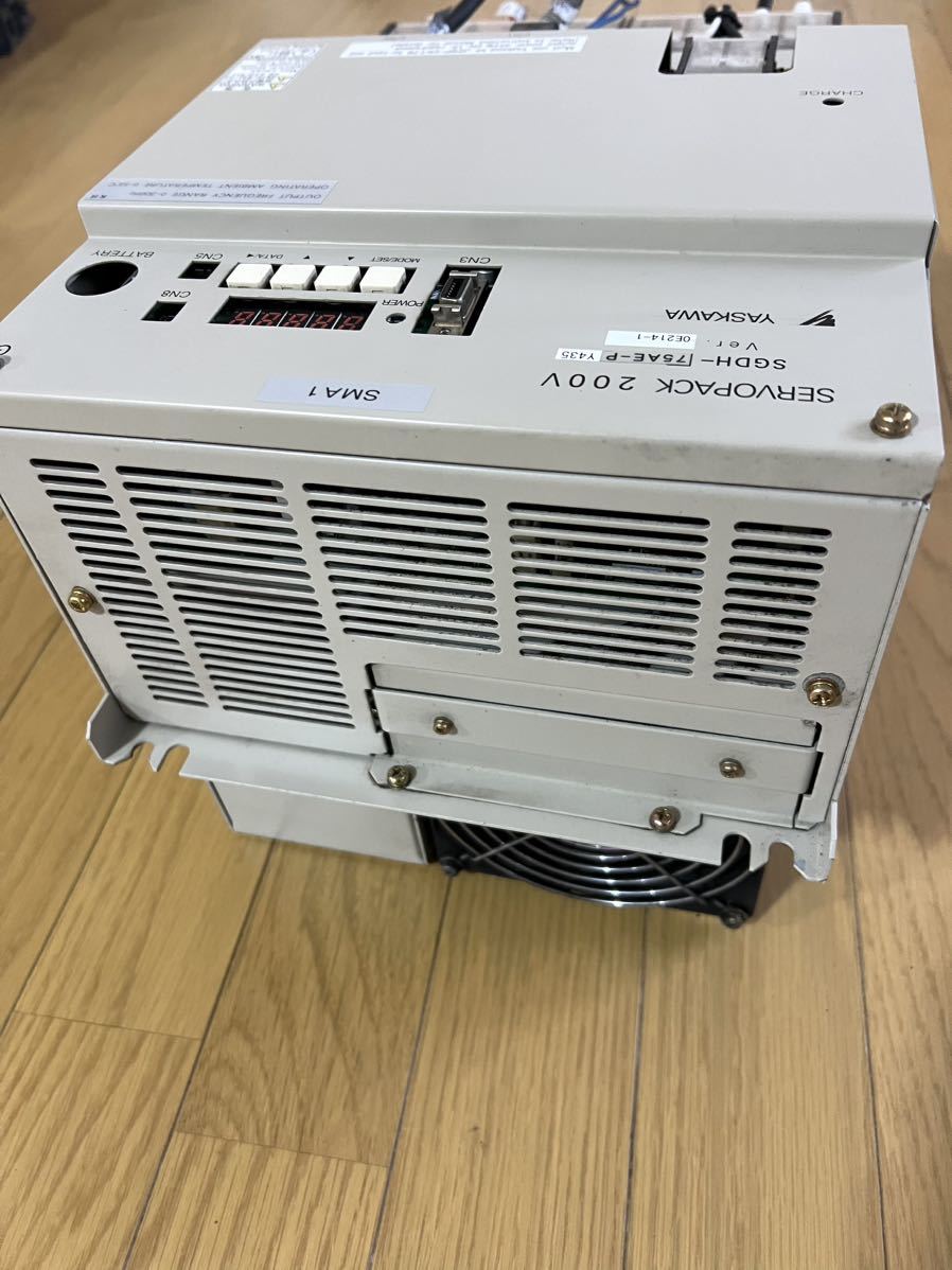 YASKAWA 安川電機　サーボ　パック　SGDH-75AE-PY435 『未確認』_画像4