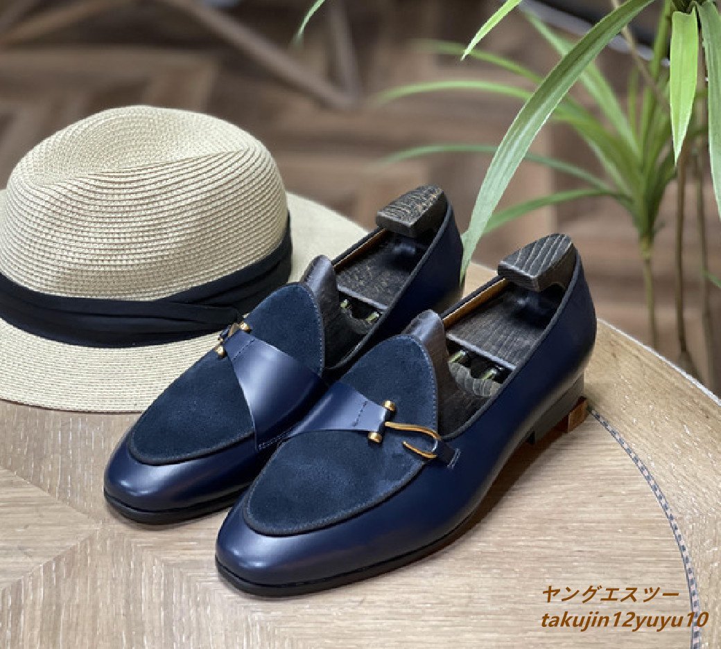 直営店に限定 G.H.Bass&Co.◇ローファー/UK6.5/BLK/スウェード/スレ