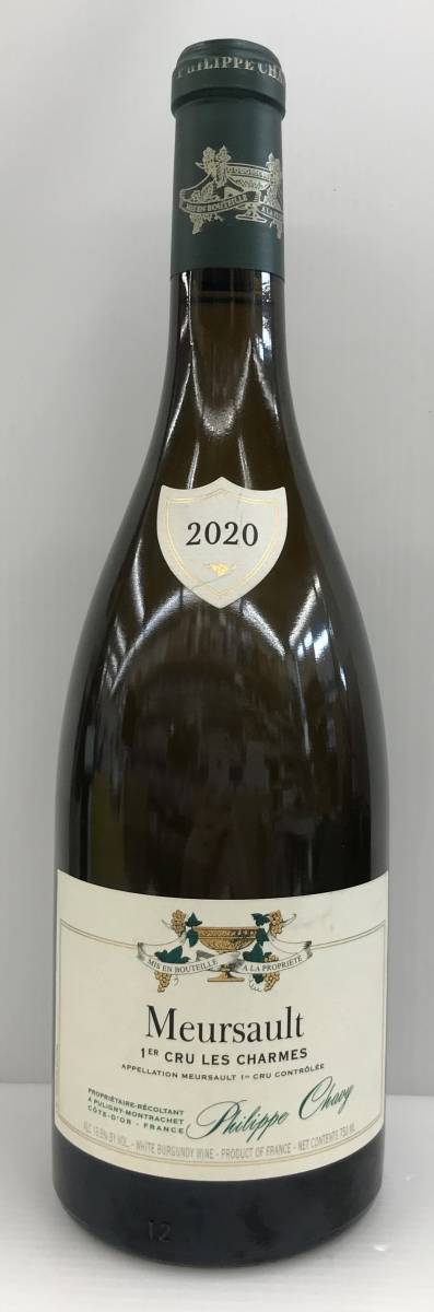 (未開栓)フィリップ シャヴィ・ムルソー 2020 13.5% 750ml ワイン フランス 果実酒 Meursault_画像1