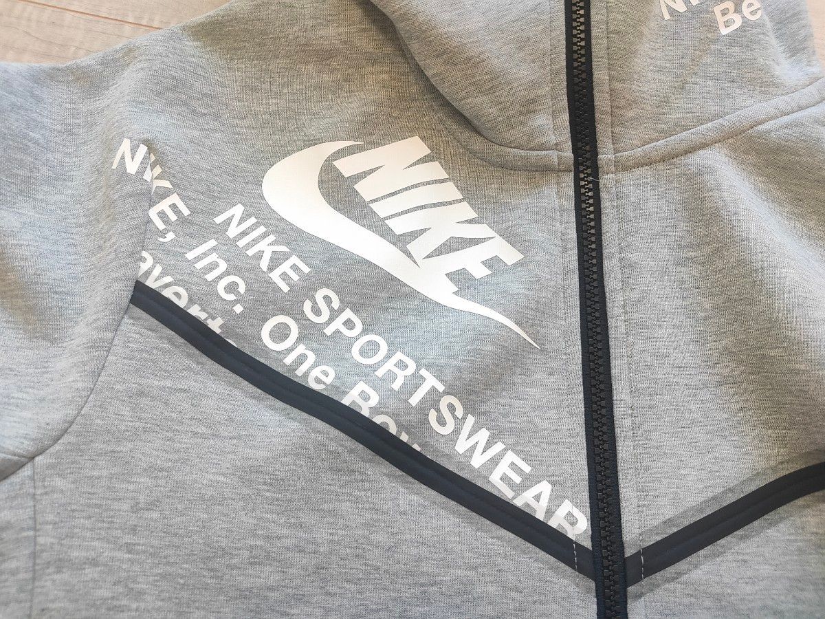 XL 新品 NIKE TECH FLEECE PARKA ナイキ テックフリース スウェットパーカー スウェット パーカー グレー