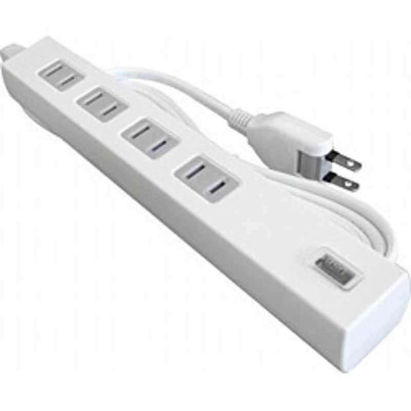 124ゆ/サナーエレクトロニクス TU1A4-2 [配線タップ 4口シンプルタップ USBポート1個付き 2m] 4個　新品_画像3