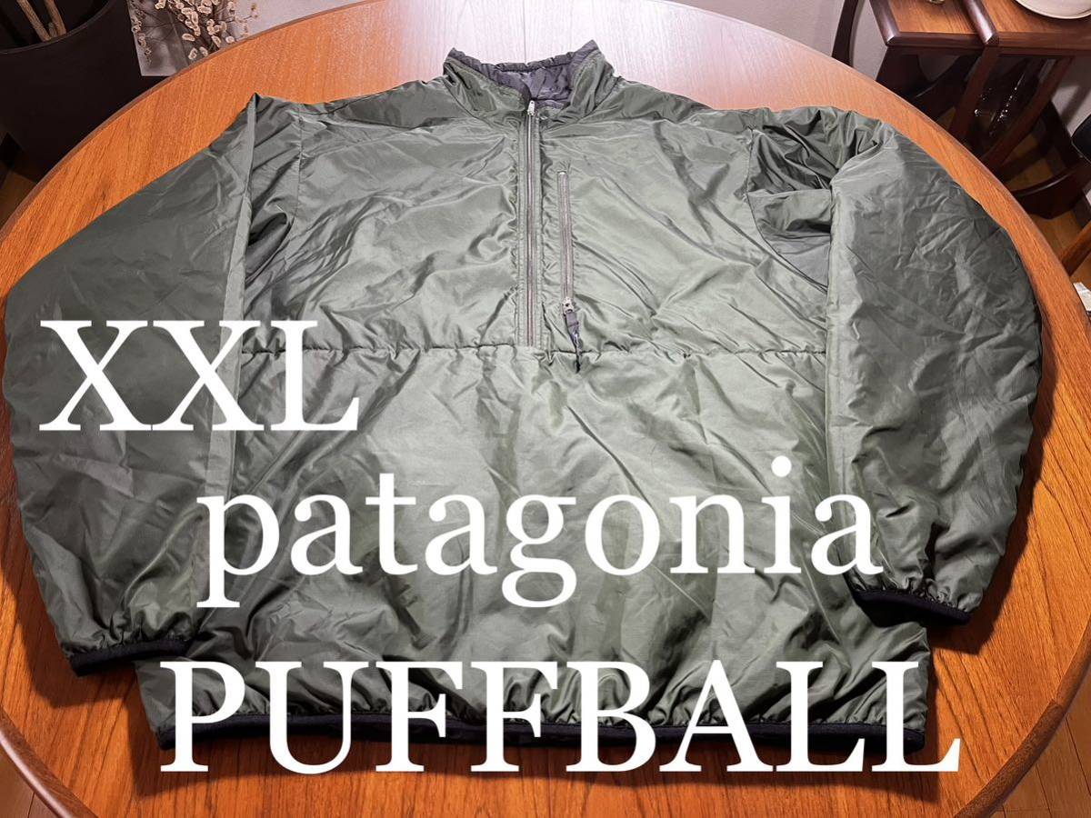 貴重サイズ！XXL patagonia PUFFBALL ヴィンテージ　パタゴニア パフボールプルオーバー