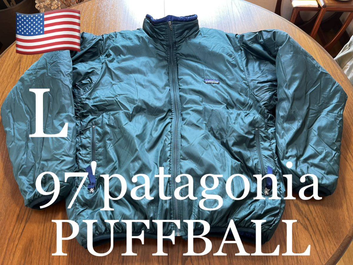 超歓迎された】 美品！ USA製！patagonia PUFFBALL JACKET 97