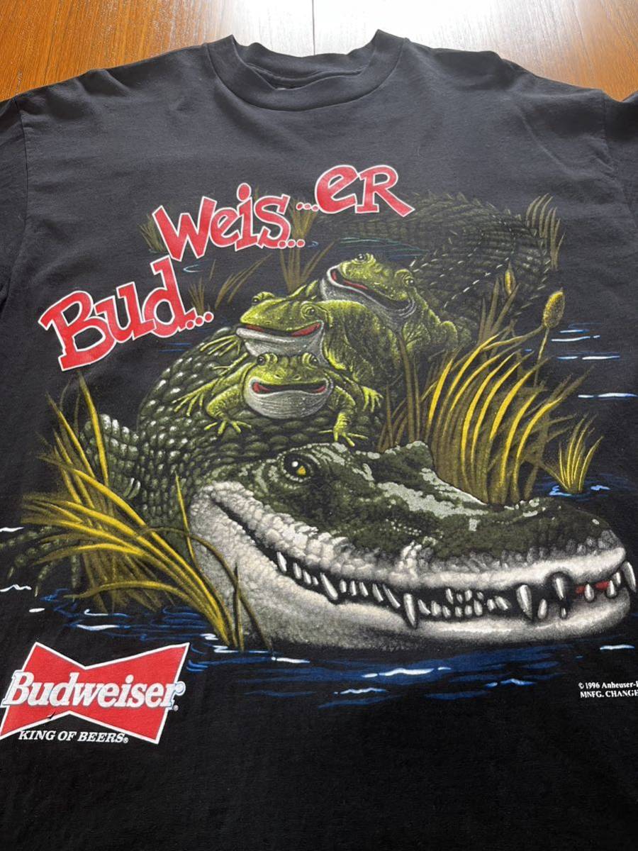 貴重 美品 Budweiser vintage Tシャツ バドワイザー アメリカ製 MADE