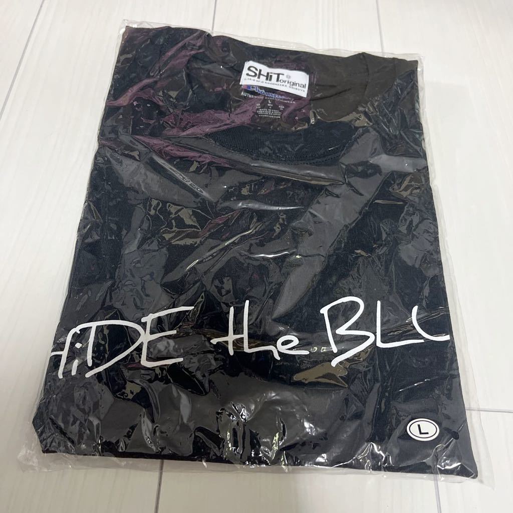 BiSH / HiDE the BLUE ピクセルTシャツ 新品未開封 Championボディ Lサイズ 受注生産限定グッズ (検) CD DVD タオル_画像2