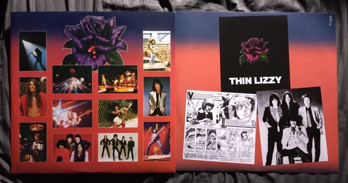 THIN LIZZY - BLACK ROSE + CHINATOWN RSD 限定2LP セット_画像5