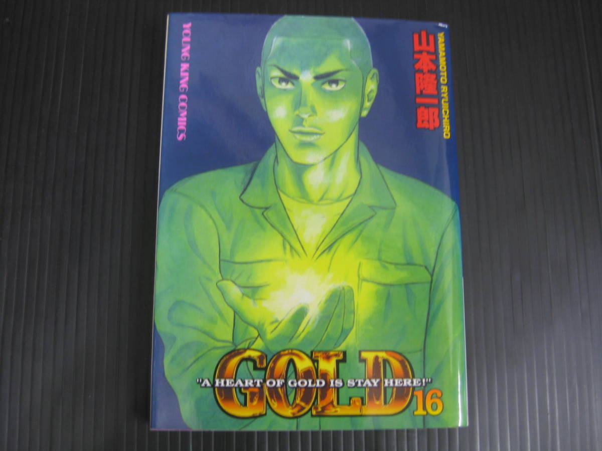 GOLD ゴールド　16巻（最終巻） (ヤングキングコミックス)　平成18.6.15初版　5h6d_画像1