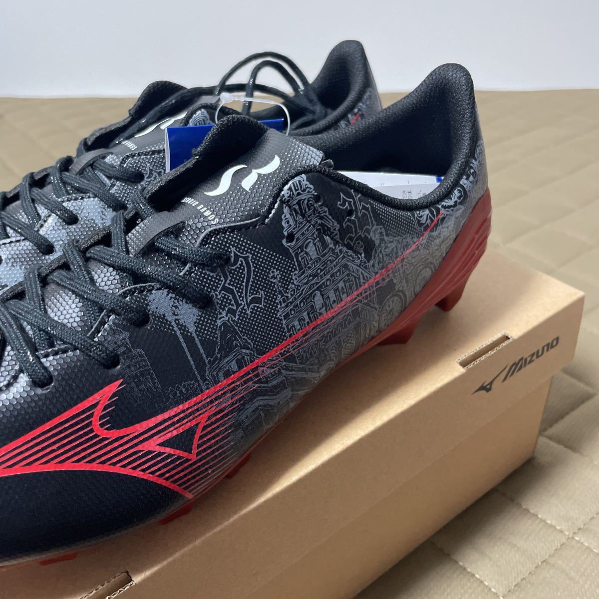 ミズノ サッカースパイク MIZUNO アルファ SR4 SELECT 26.0 セルヒオラモス_画像3