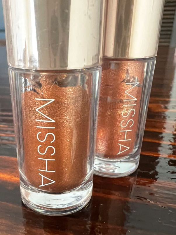 MISSHA グリッタープリズム シャドウ CR01 リキッド　セット_画像4