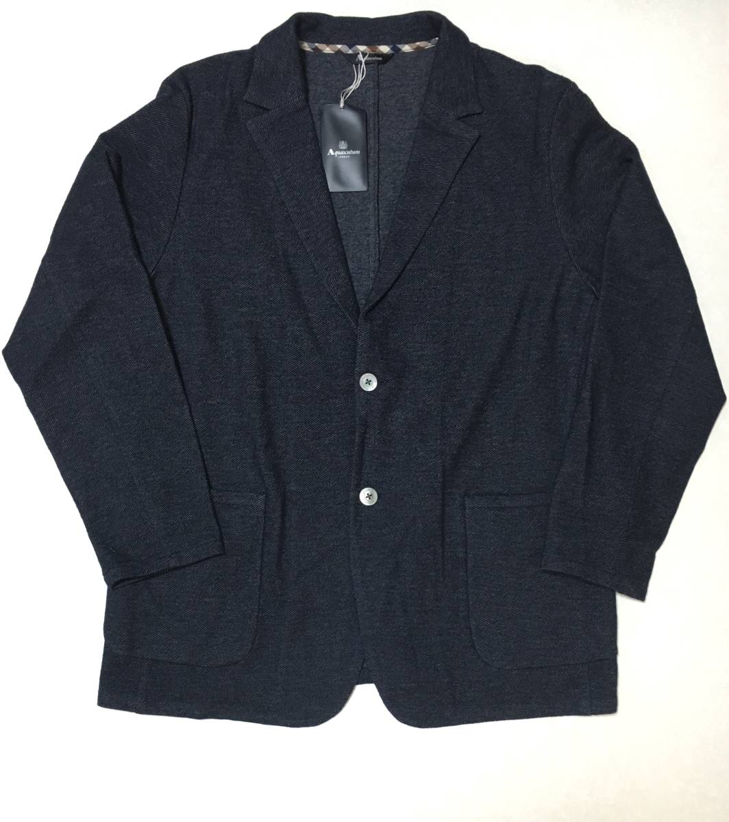 大きいサイズ　Aquascutum　日本製 ジャケット 2L　アクアスキュータム レナウン　定価71.500円_画像1