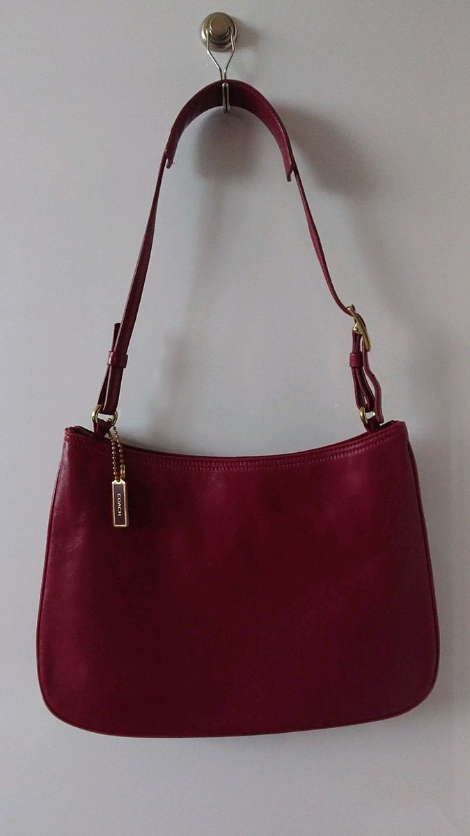 COACH コーチ ヴィンテージ レッド ボルドー レザー 8165 COACH コーチ ヴィンテージ レッド ボルドー レザー 8165