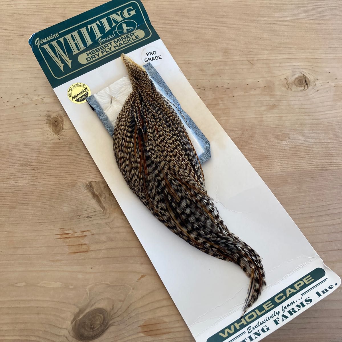 WHITING HEBERT MINER DRY FLY HACKLE ホワイティング ハックル WHITING HEBERT MINER DRY FLY HACKLE ホワイティング ハックル