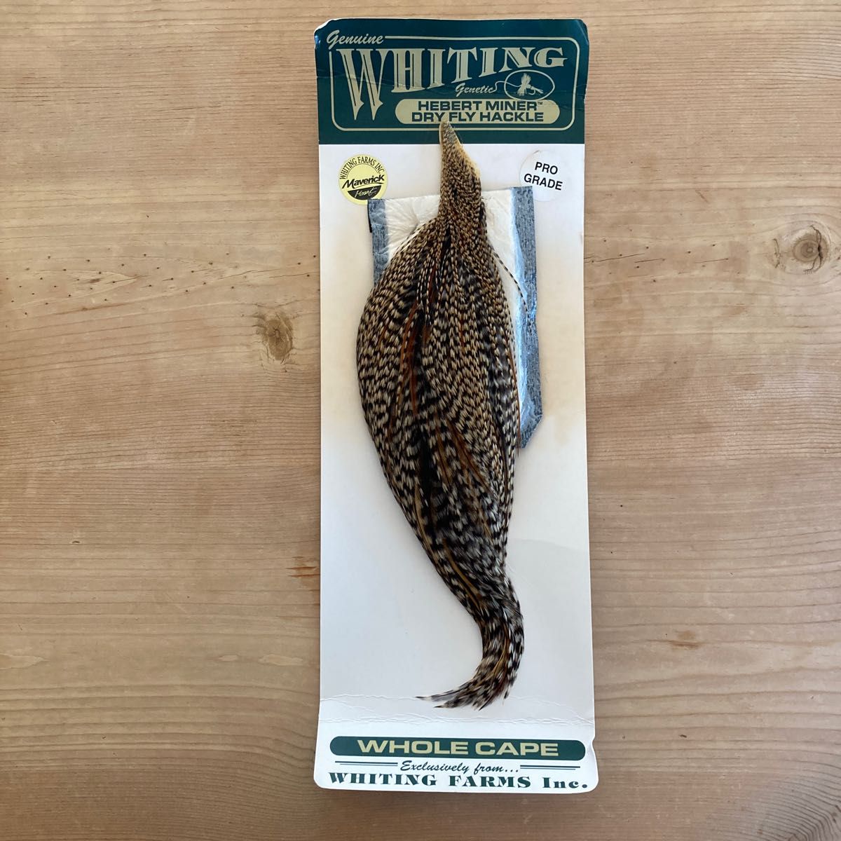 WHITING HEBERT MINER DRY FLY HACKLE ホワイティング ハックル WHITING HEBERT MINER DRY FLY HACKLE ホワイティング ハックル