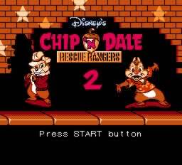 ★送料無料★北米版 ファミコン NES Chip n Dale Rescue Rangers 2 チップとデールの大作戦2