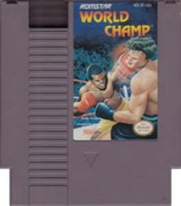 ★送料無料★北米版 ファミコン NES World Champ Boxing ワールド チャンプ ボクシング