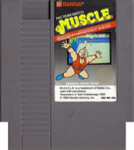 ★送料無料★北米版 ファミコン NES MUSCLE キン肉マン マッスルタッグマッチ