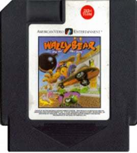 ★送料無料★北米版 ファミコン NES Wally Bear ウォーリーベア