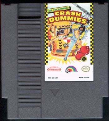 ★送料無料★北米版 ファミコン NES Incredible Crash Test Dummies インクレディブル クラッシュダミーズ