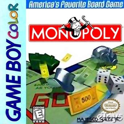 ★送料無料★北米版 Monopoly モノポリー ゲームボーイ カラー GAME BOY COLOR