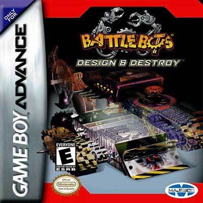 ★送料無料★北米版 Battlebots Design and Destroy バトルボッツ デザイン＆デストロイ ゲームボーイアドバンス