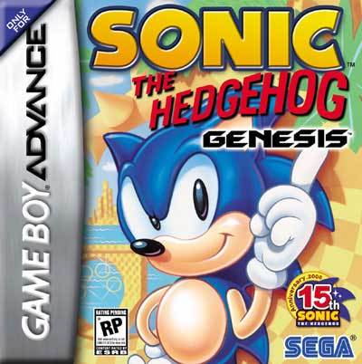 ★送料無料★北米版 Sonic The Hedgehog Genesis ソニック・ザ・ヘッジホッグ ゲームボーイアドバンス