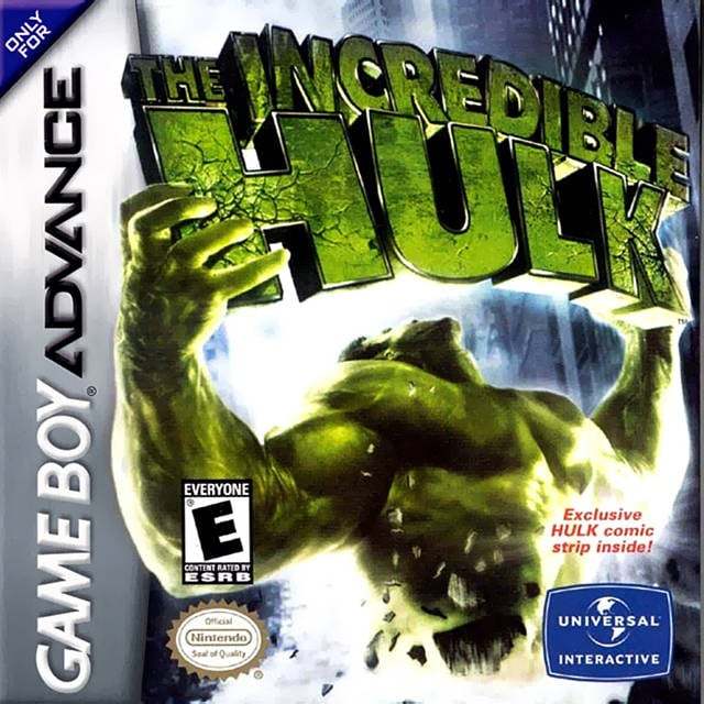 ★送料無料★北米版 Incredible Hulk インクレディブル・ハルク ゲームボーイアドバンス GAMEBOY ADVANCE_画像1