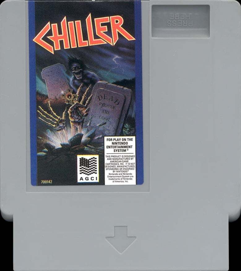 ★送料無料★北米版 ファミコン NES チラー Chiller_画像1