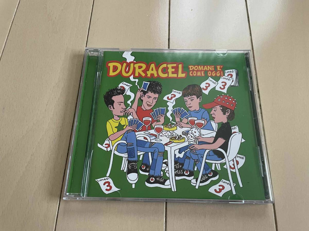 ★Duracel『Domani E' Come Oggi』CD★pop punk/queers/manges_画像1