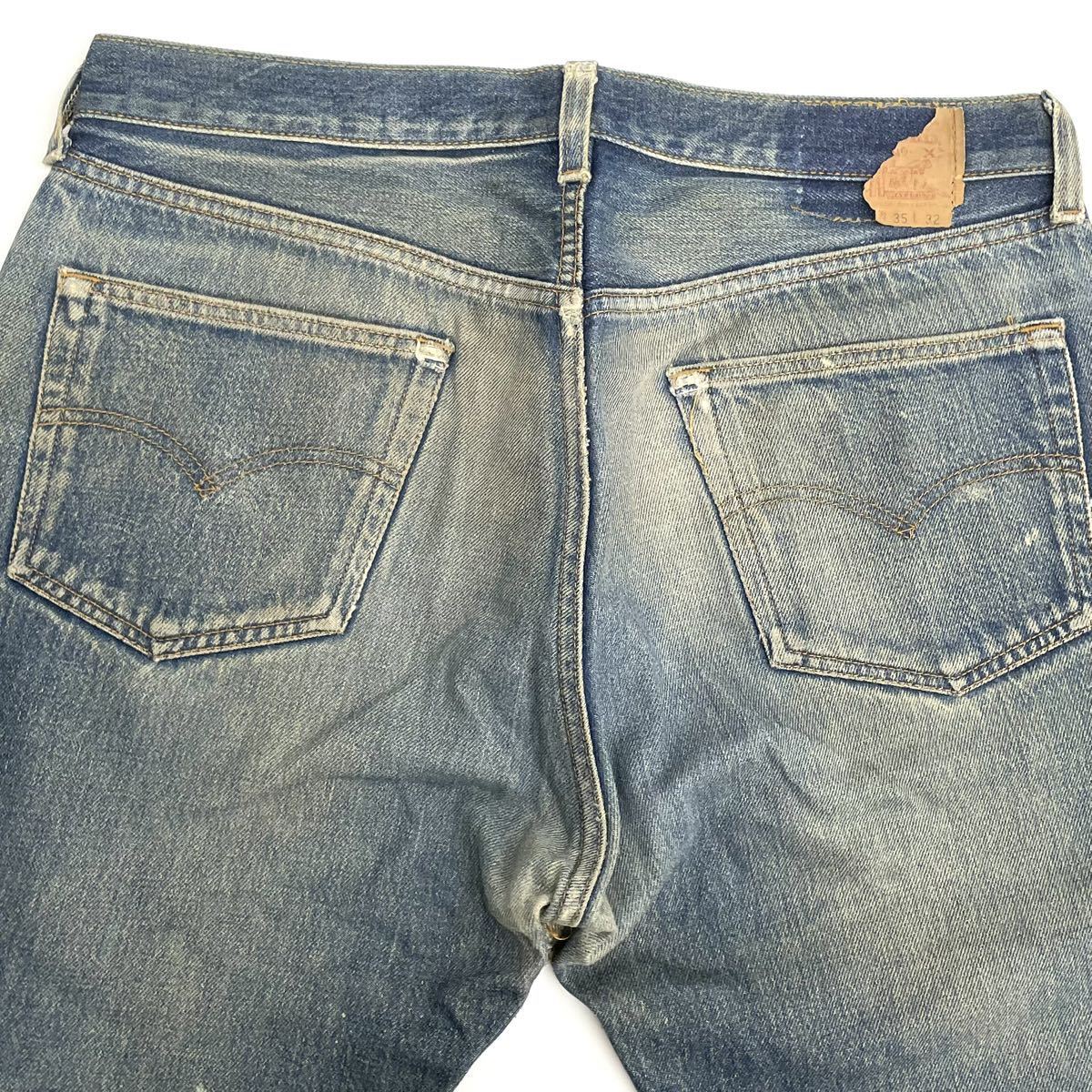 LEVI'S リーバイス 96年アメリカ製 501-0000 ジーンズ デニムパンツ L489_画像4