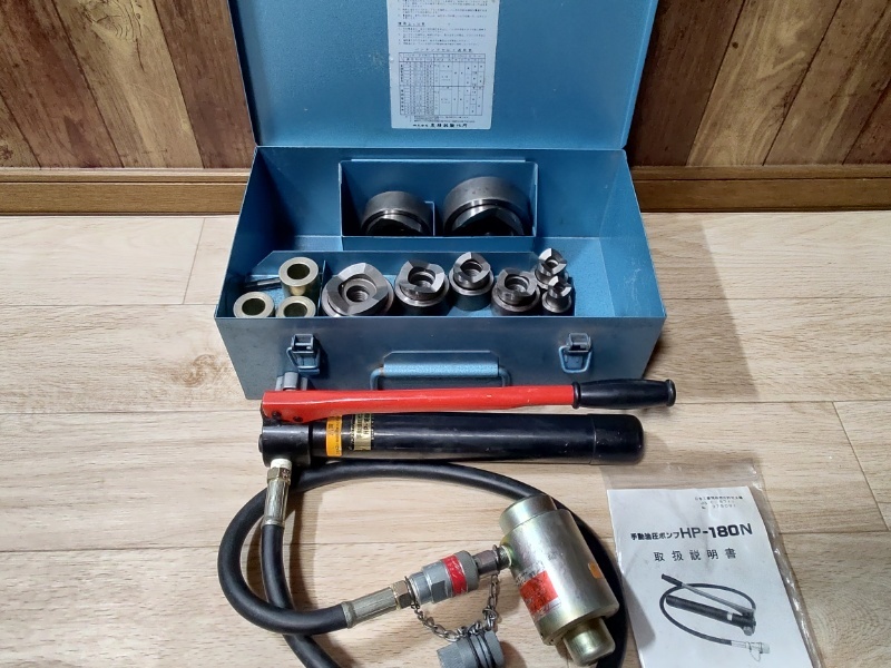 泉精器 SH-10-1 厚鋼用 手動油圧 ノックアウト パンチャー 泉精器 SH-10-1 厚鋼用 手動油圧 ノックアウト パンチャー