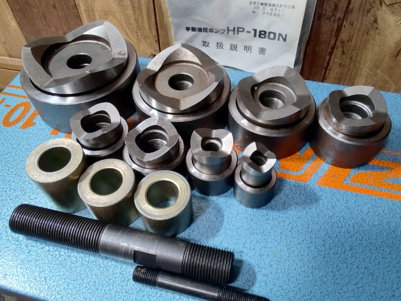 泉精器 SH-10-1 厚鋼用 手動油圧 ノックアウト パンチャー 泉精器 SH-10-1 厚鋼用 手動油圧 ノックアウト パンチャー