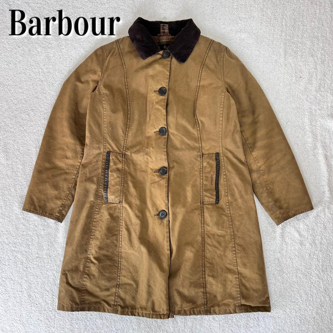 Barbour バブアー オイルドジャケット レディース サイズ10_画像1