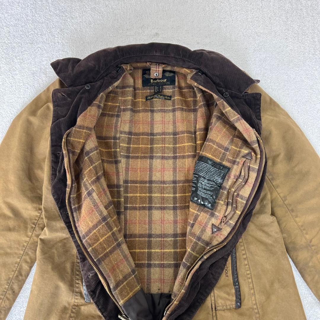 Barbour バブアー オイルドジャケット レディース サイズ10_画像5