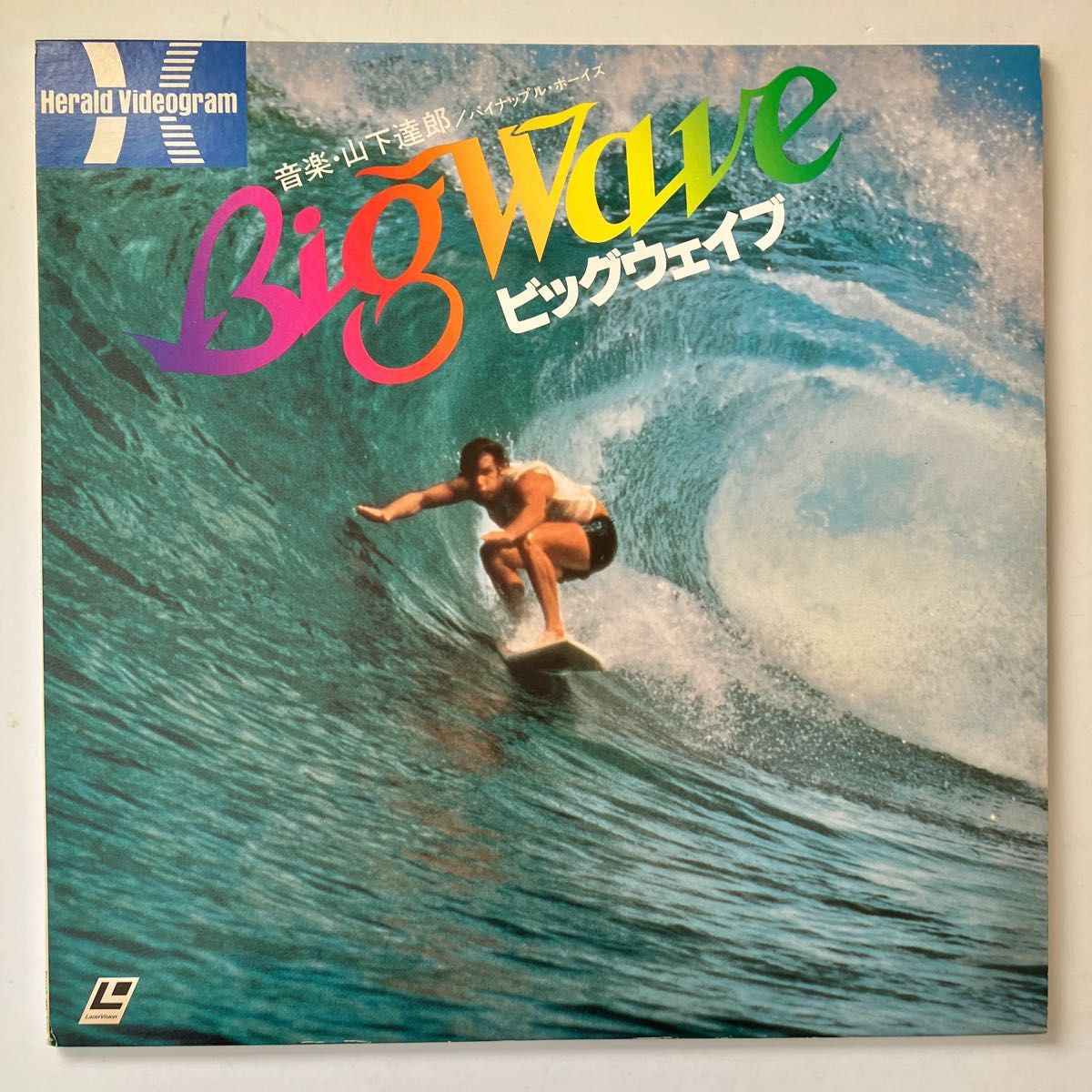 映画 BIG WAVE (音楽：山下達郎)  レーザーディスク　【廃盤レア品】