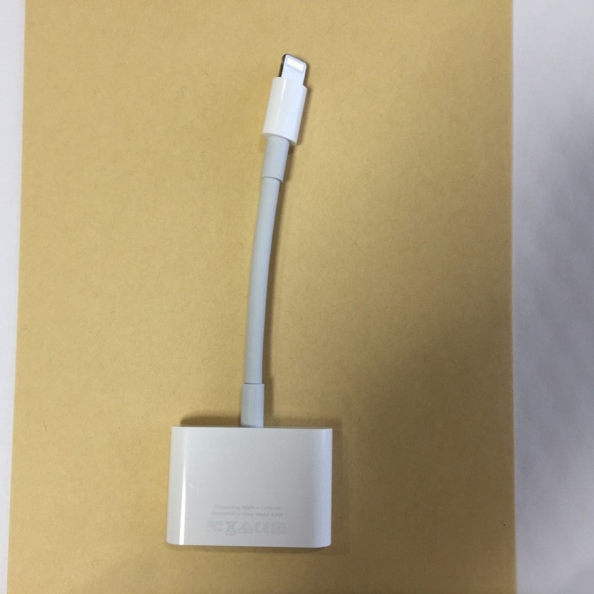 Apple 純正 Lightning Digital avアダプタ HDMI MD826AM/A A1438