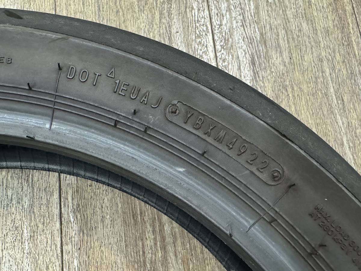 【2022年製】DUNLP α-14H 110/70R17 140/70R17 前後セット　　　　　　　　　　　　　　検）ダンロップ アルファ 14 13SP Q5 Q4 150/60R17_画像8