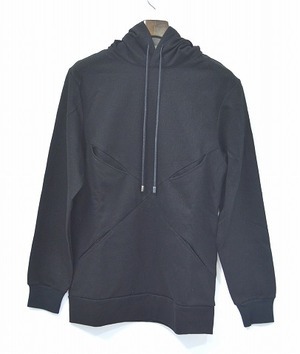 CRUCE&Co. クルーチェアンドコー Slashed pockets pulloverスラッシュポケット プルオーバーパーカー S Parka Hoodie ジャガード_画像1