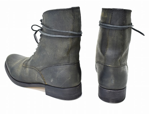 SAK サク Lace-Up Boots Reverse レースアップブーツ 40 ブラック
