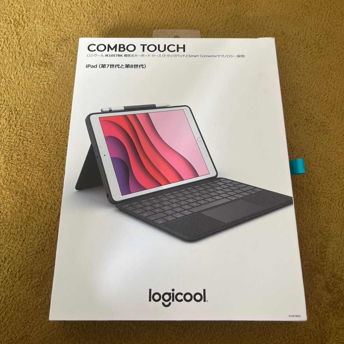 ロジクール COMBO TOUCH for iPad トラックパッド付キーボードケース