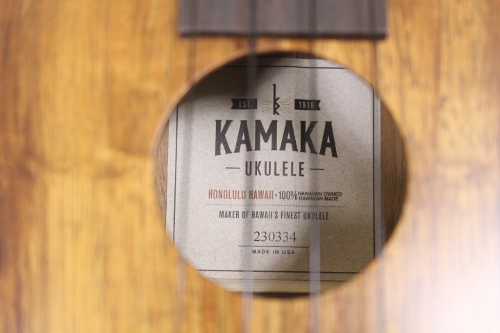 【期間限定特割セール！】新品 KAMAKA(カマカ) / HF-2 コンサート・ウクレレ ハードケース付_画像6