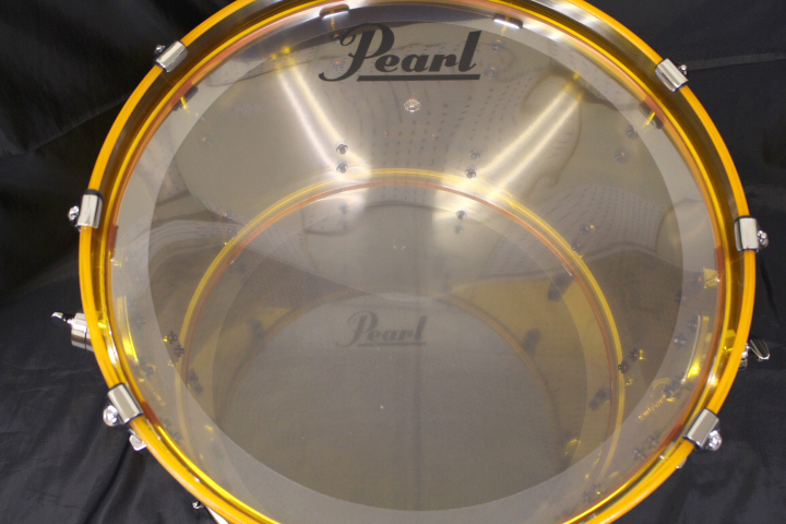 Pearl(パール) / CRYSTAL BEAT BASS DRUM 22×16 CRB2216BX/C732 #732 TANGERINE バスドラム ※送料無料(一部地域は除きます。)_画像3