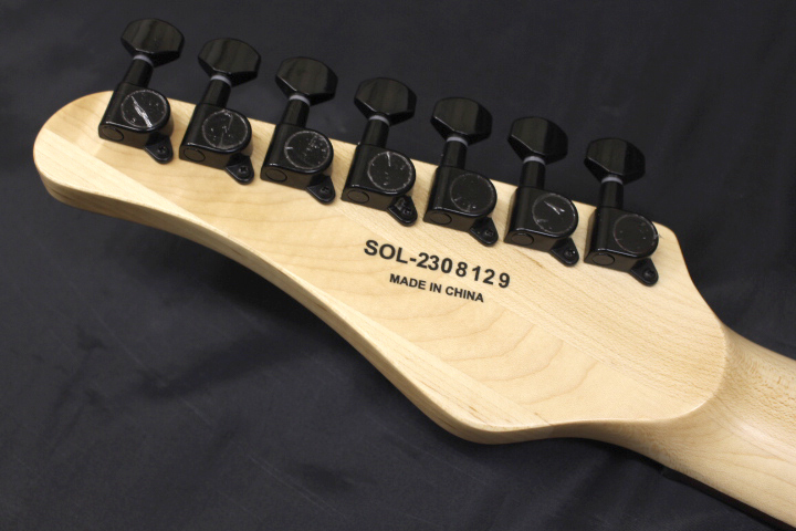 【7弦ギター・新品】SCHECTER(シェクター) / OL-NV-7-2H-FXD BKM エレキギター 多弦ギター ※全国送料無料(一部地域は除きます。)_画像5