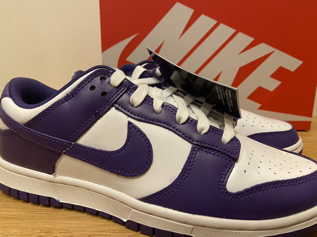 即決26 5cm Nike Dunk Low Retro Championship Court Purple