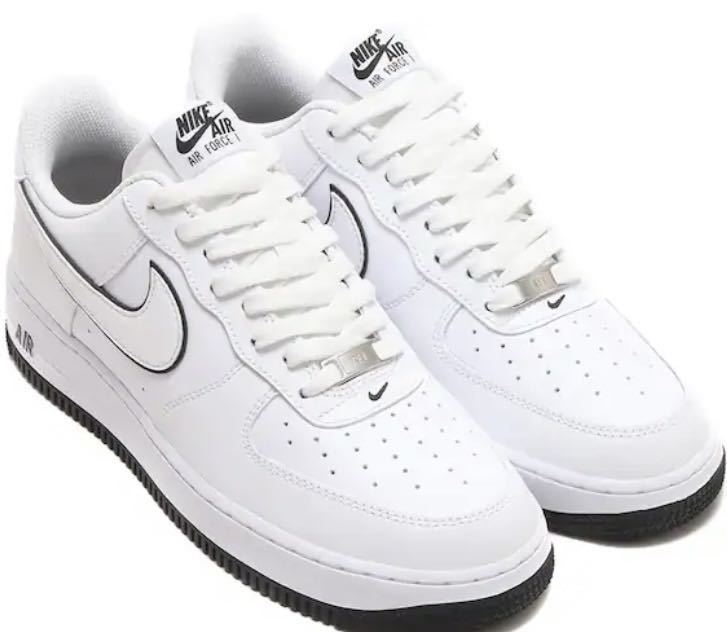 即決26cm NIKE AIR FORCE1 Low White/Blackナイキ エアフォース1 ロー ホワイト/ブラック DV0788-103新品US8