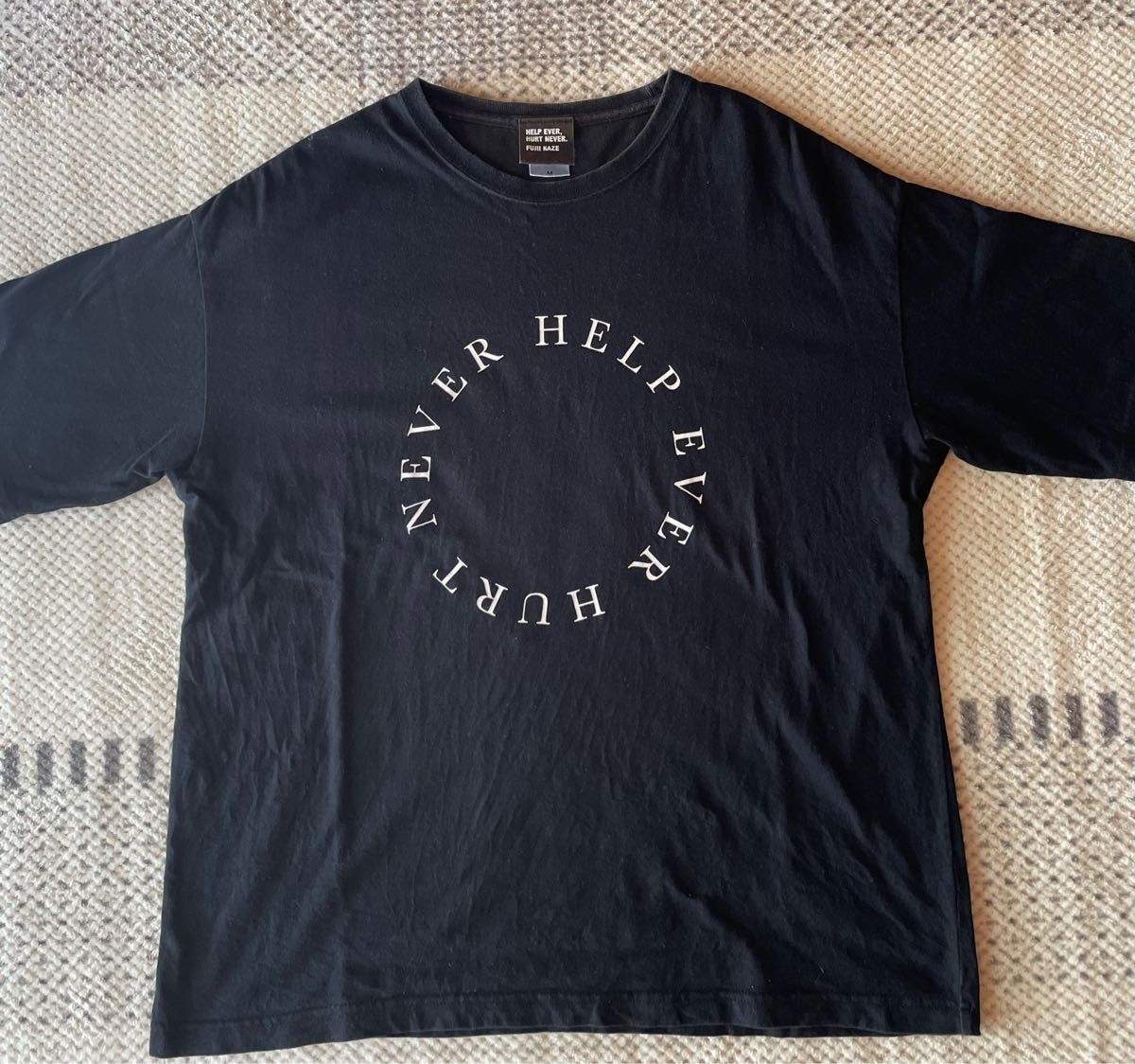 藤井風 HELP EVER HURT NEVER サークルＴシャツ Sサイズ-