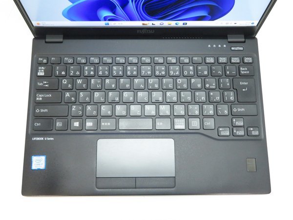 〇FUJITSU LIFEBOOK U939/B【富士通/第8世代Core i7-8665U/16GB/SSD512GB/Win11Pro/無線LAN/フルHD/AC欠】_画像4