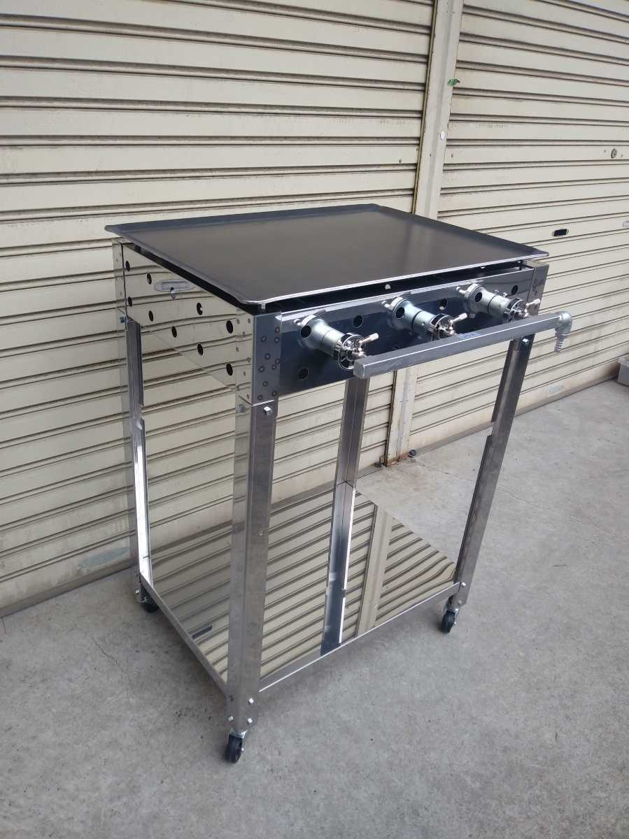 . meal demo sale exclusive use pcs attaching iron plate . gas grill okonomiyaki soba griddle .. shop demo kitchen car roadside station movement sale LPG festival professional specification business use 