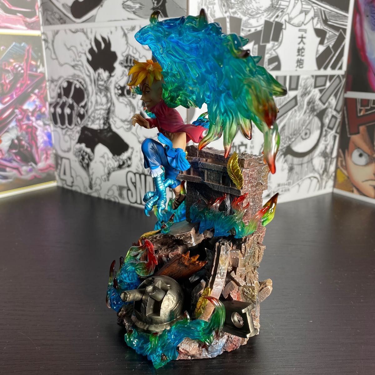 ワンピース マルコ 白ひげ海賊団 フィギュア ガレージキット ワンピース マルコ 白ひげ海賊団 フィギュア ガレージキット